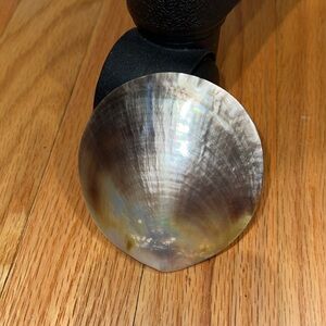 MOTHER OF PEARL BELT BUCKLE